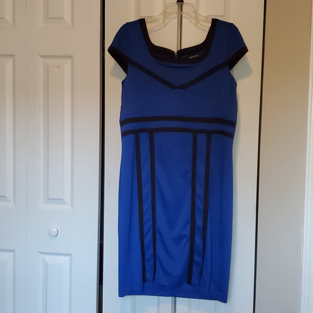 Blue dress